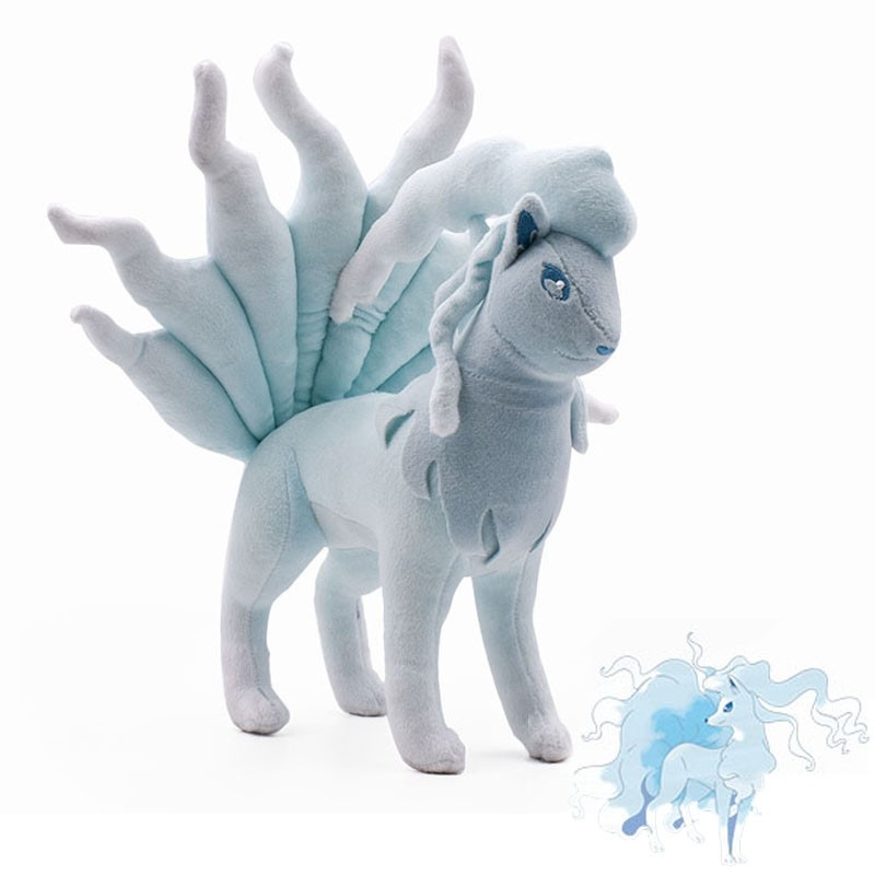 Pokémon Standing Alolan Ninetales Plush