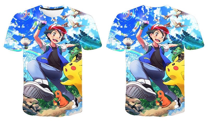 Pokémon the Series Sun & Moon Printed T-shirt