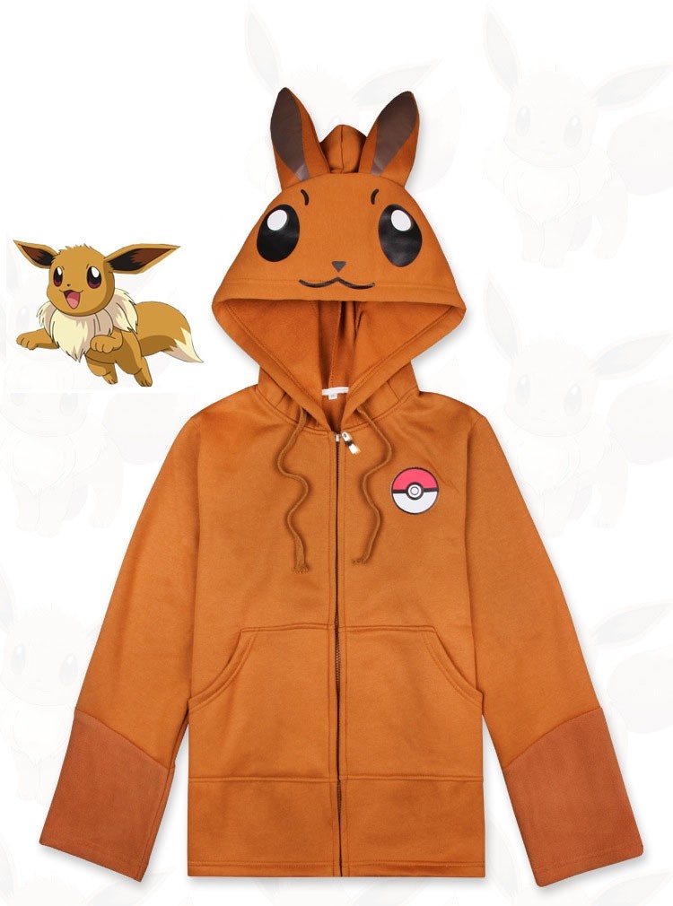 Pokemon Eevee Hooded Coat