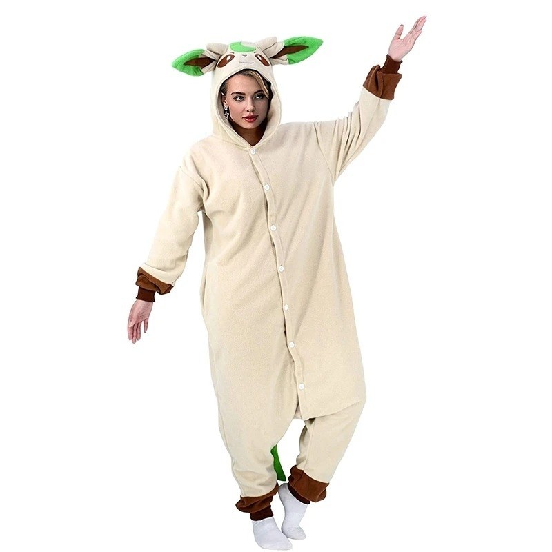 Leafeon Onesie for Adults