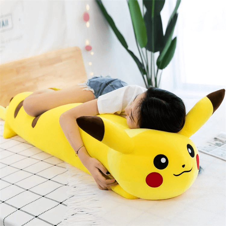 Long Pikachu Plush Pillow