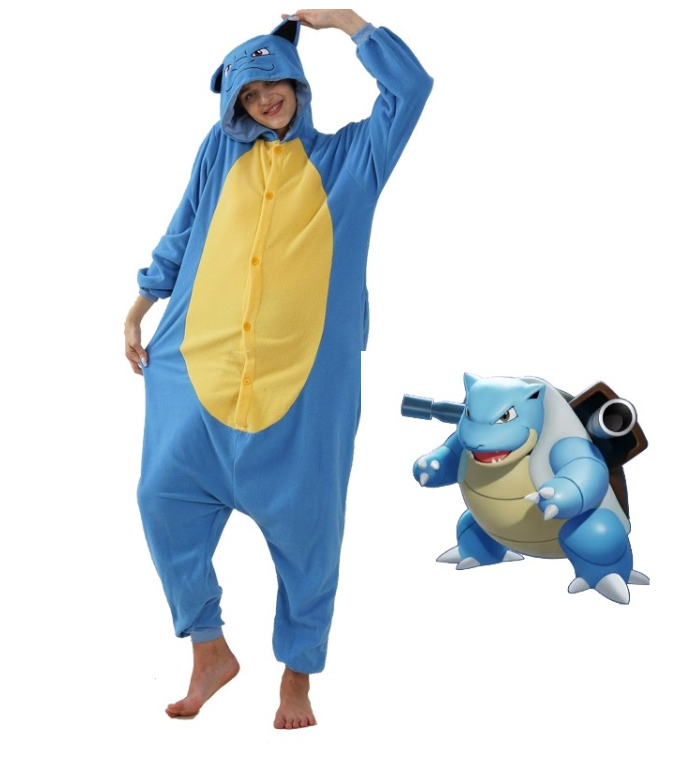 Pokemon Blastoise Onesie For Adults