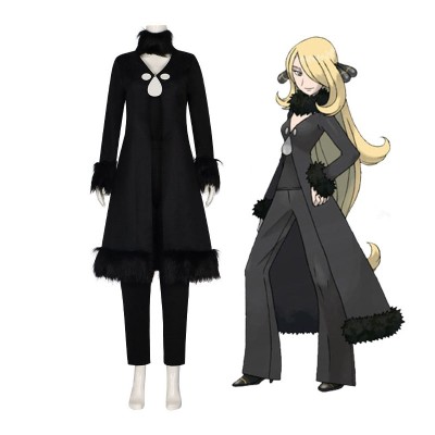 Pokemon Cynthia Cos Costume
