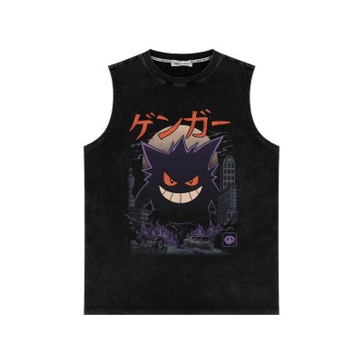 Pokémon Gengar  Washing Cotton Tank Top