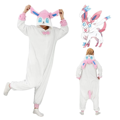 Pokémon Sylveon Onesie Kugurimi For Adult