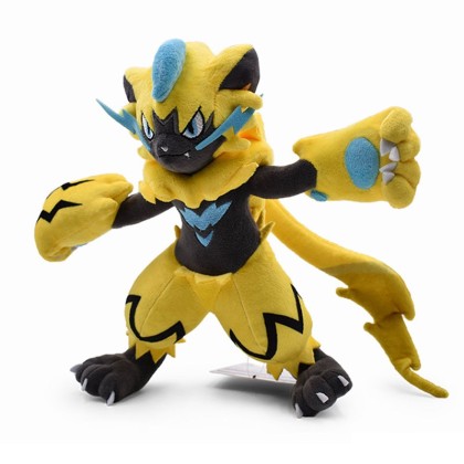 Pokémon Zeraora Plush Hands Can Swing 