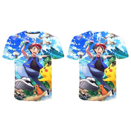 Pokémon the Series Sun & Moon Printed T-shirt