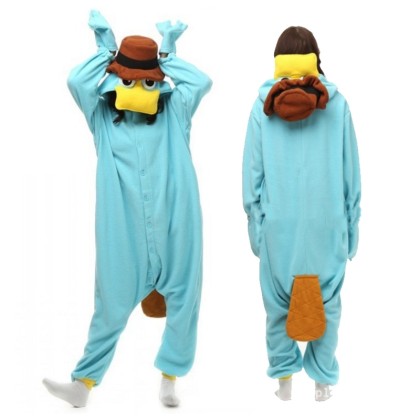Blue Platypus Onesie Pokemon 