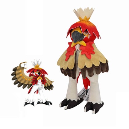 Pokémon Standing Hisuian Decidueye Plush
