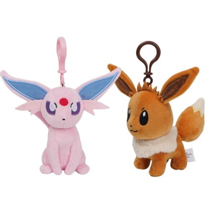 Pokémon Plush Eevee Espeon Keychain