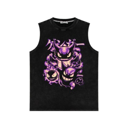 Pokémon Comic Book Gengar 0094  Cotton Tank Top