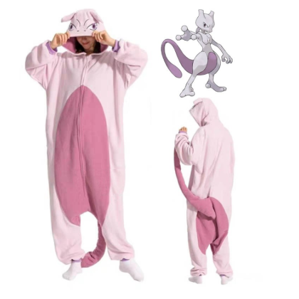 Mewtwo Kigurumi Pokemon  Onesie 