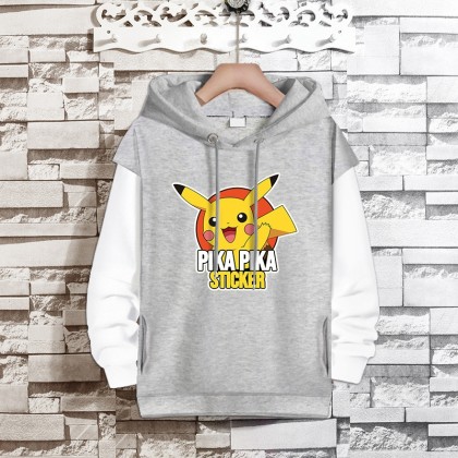 Pokémon Pikachu Adorable Pika Pika Hooded Sweatshirts