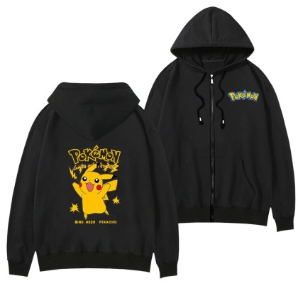 Pokémon Pikachu Laughing 025  Hooded Sports Coat