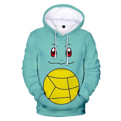 Pokémon Squirtle Oversized Hoodie Sweatshirt