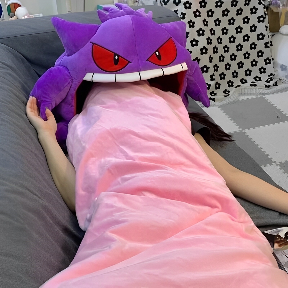 gengar pillow blanket