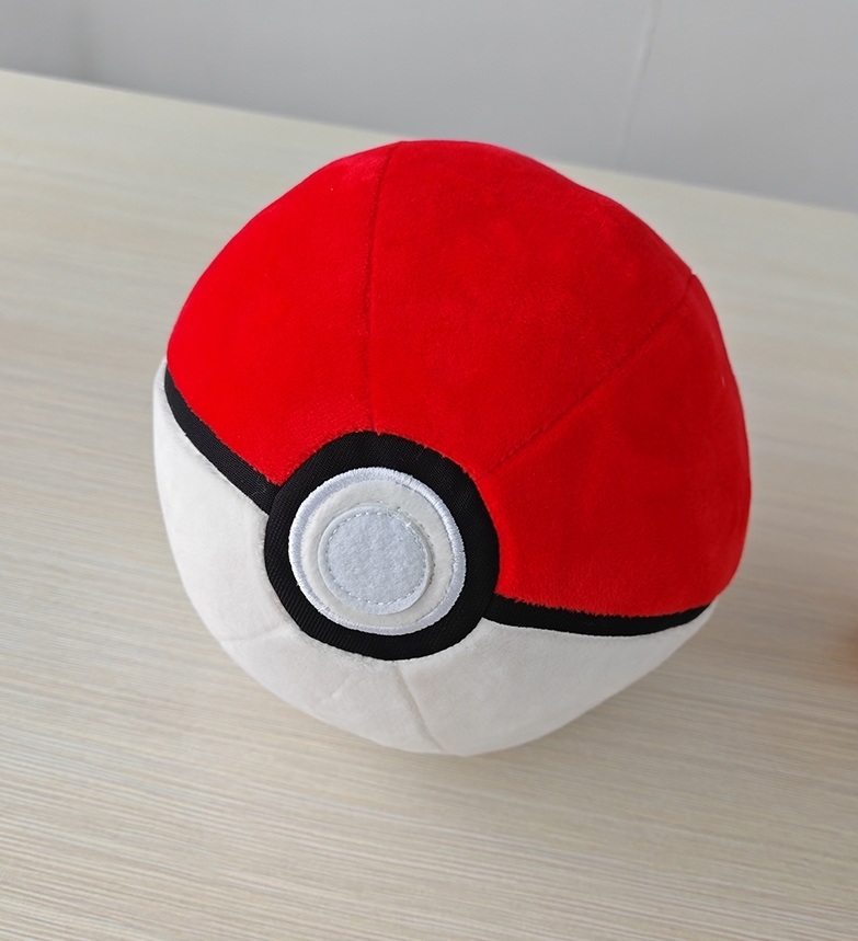 Poké Ball Pokemon Plush Throw Pillow