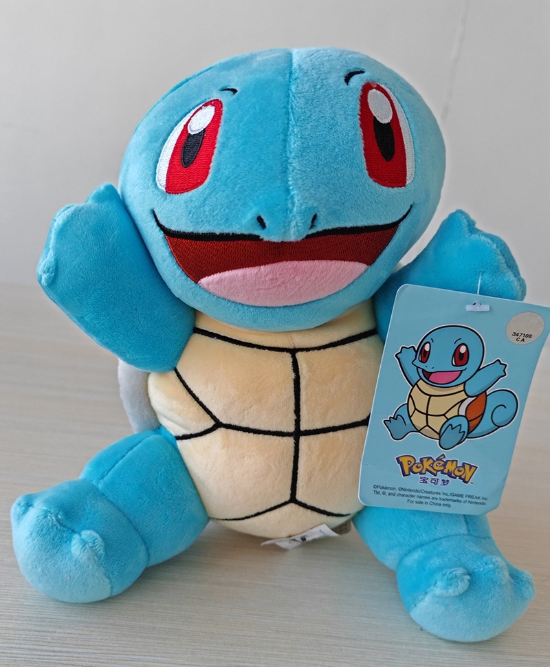 Pokemon New Laughing Squirtle Plush