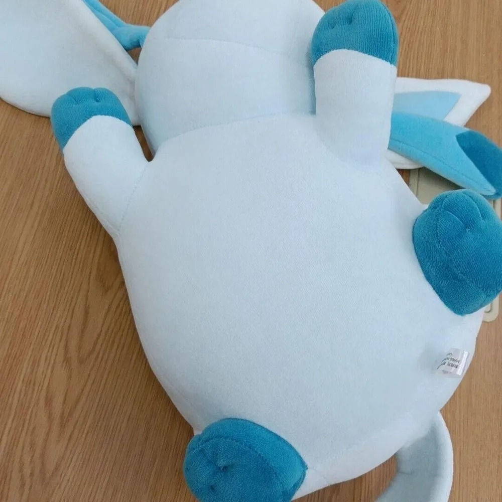 pokemon sleeping glaceon plush