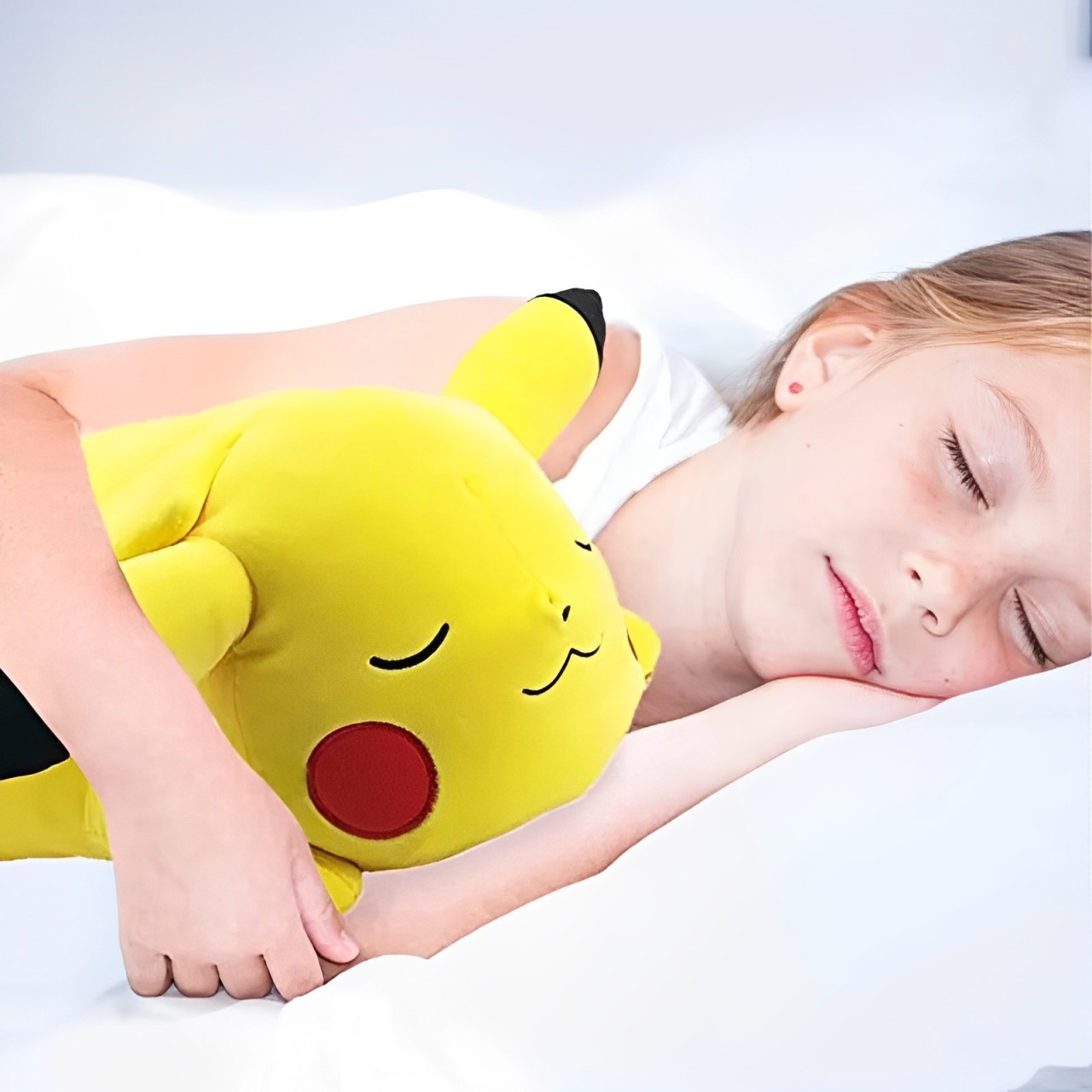 pokemon sleeping pikachu plush