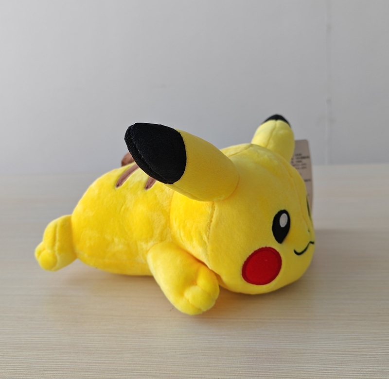 Prone  Pikachu Plush