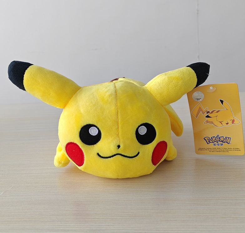Prone  Pikachu Plush