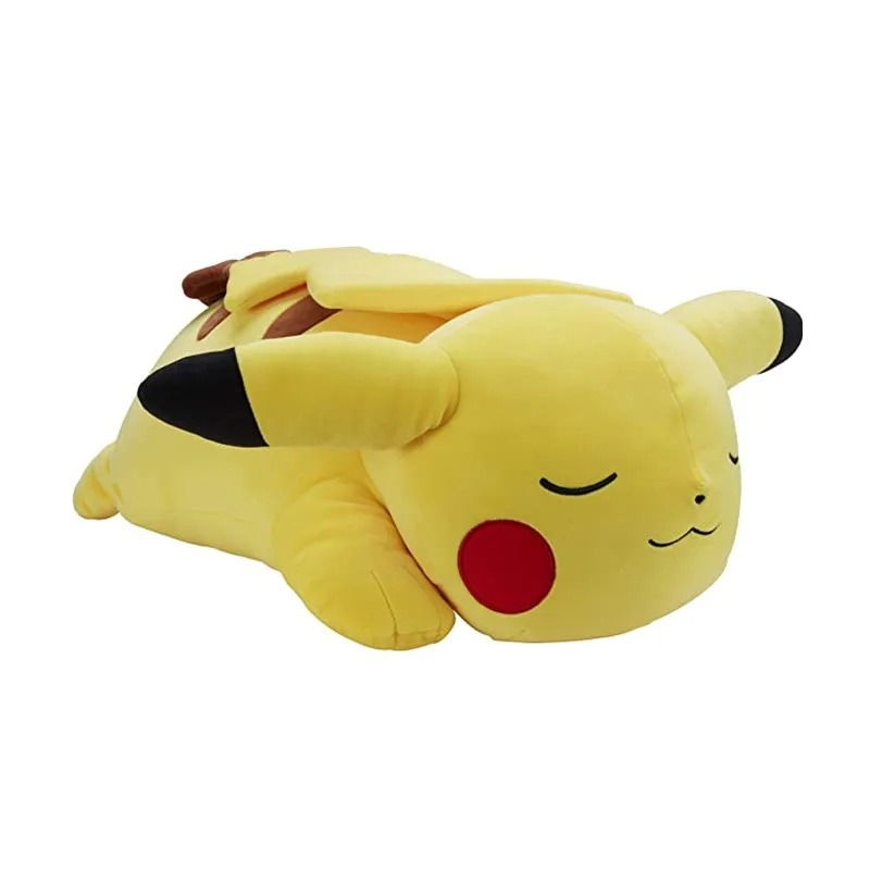 sleeping pikachu plush